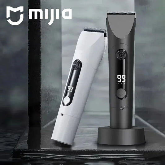 Mijia Hair Clipper Wireless Hair Cutting Trimmer Barber Cutter Titanium Alloy Blade Trimer for Men Electric Shaver