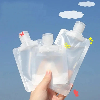 Squeeze & Go Pouch – Portable Fluid Makeup Bag