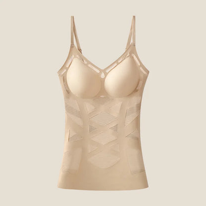 ShapeSmooth™ Camisole 💖 — Built-In Bra, Sculpted Confidence
